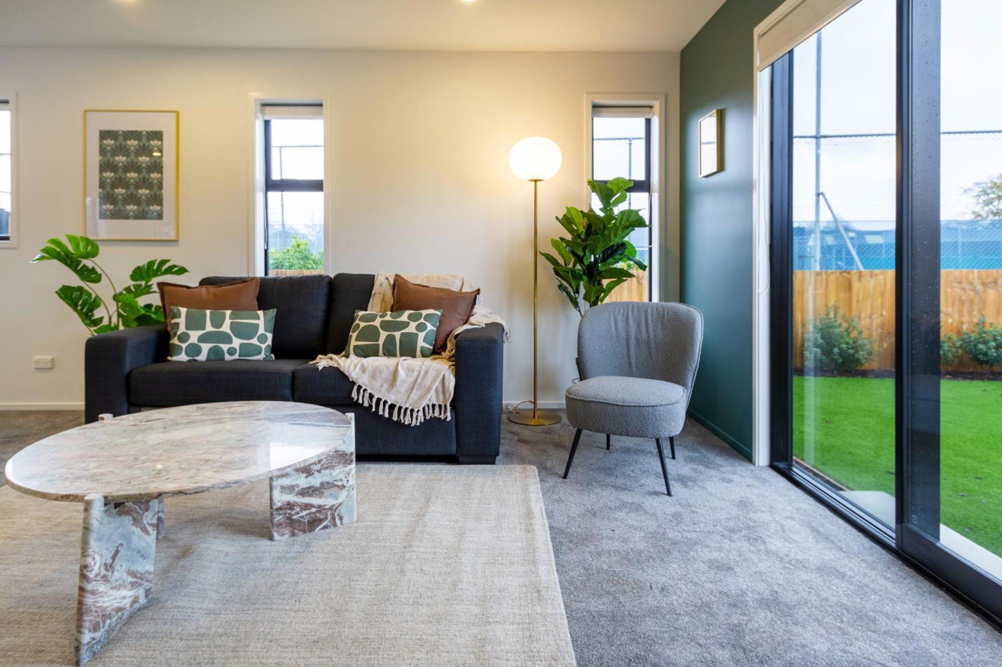 Serene Living 2 Bed With Carpark Christchurch Bagian luar foto