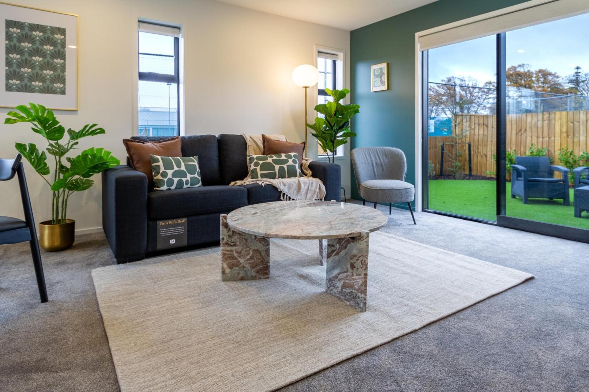 Serene Living 2 Bed With Carpark Christchurch Bagian luar foto
